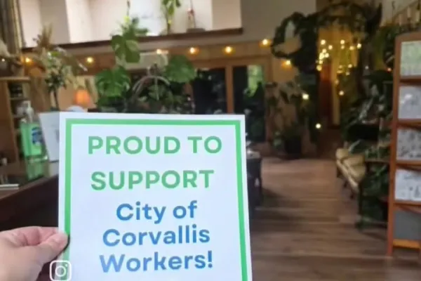 Downtown Corvallis Businesses Support City Workers